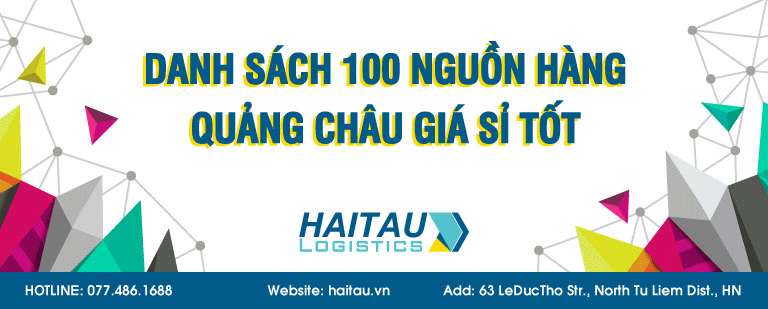 Danh sách 100 hàng Quảng Châu giá tốt 01 Danh sách 100 quảng cáo hàng hóa Quảng Châu