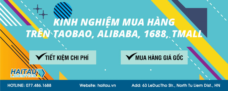 Kinh nghiệm mua hàng trên Taobao, Alibaba, 1688, Tmall 01 Kinh nghiệm mua hàng trên Taobao, Alibaba, 1688, Tmall