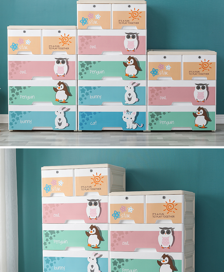 tủ nhựa đựng quần áo trẻ em