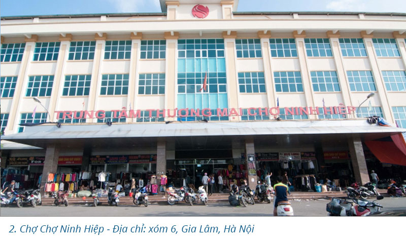Lây sỉ quần áo tại chợ Ninh Hiệp