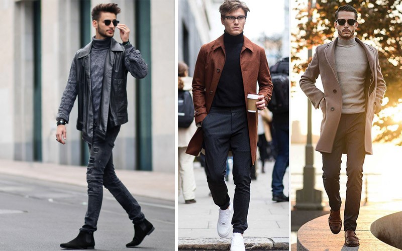 Mẫu áo nam cao cổ nam tính