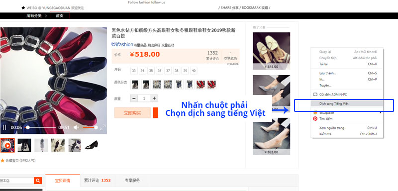 Dịch website sang tiếng Việt Dịch website sang tiếng Việt