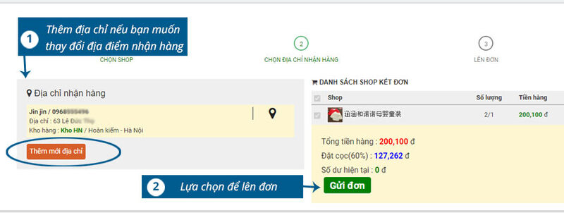 order hàng taobao