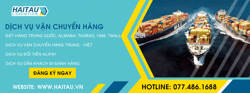 Dịch vụ nhập hàng và vận chuyển hàng Trung Quốc qua haitau.vn