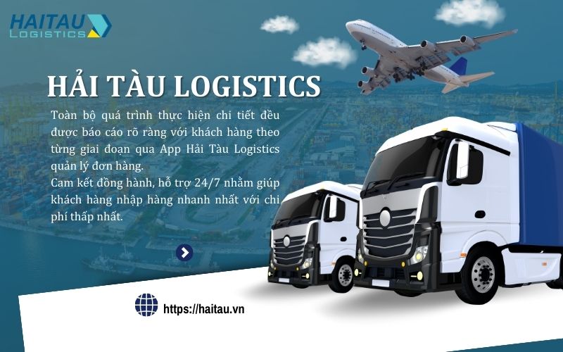 Order hàng Taobao qua Hải Tàu Logistics