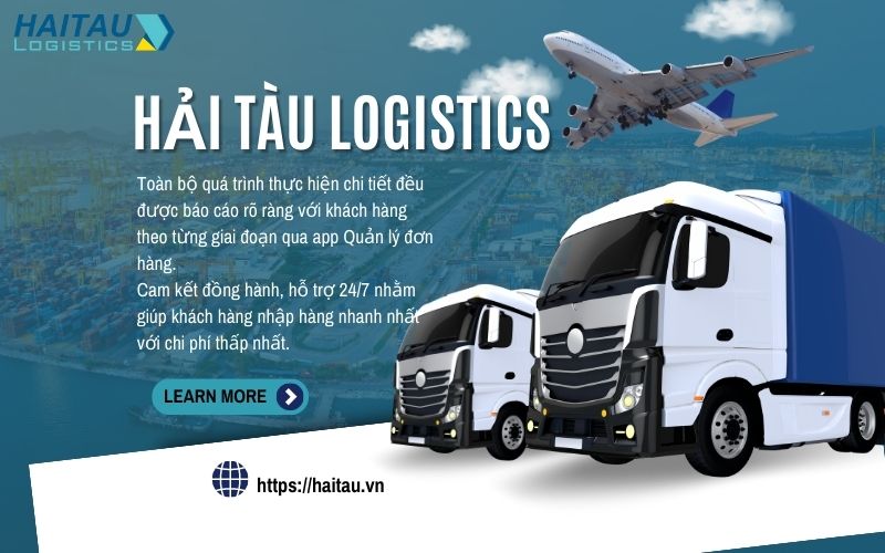 Order hàng Taobao qua Hải Tàu Logistics
