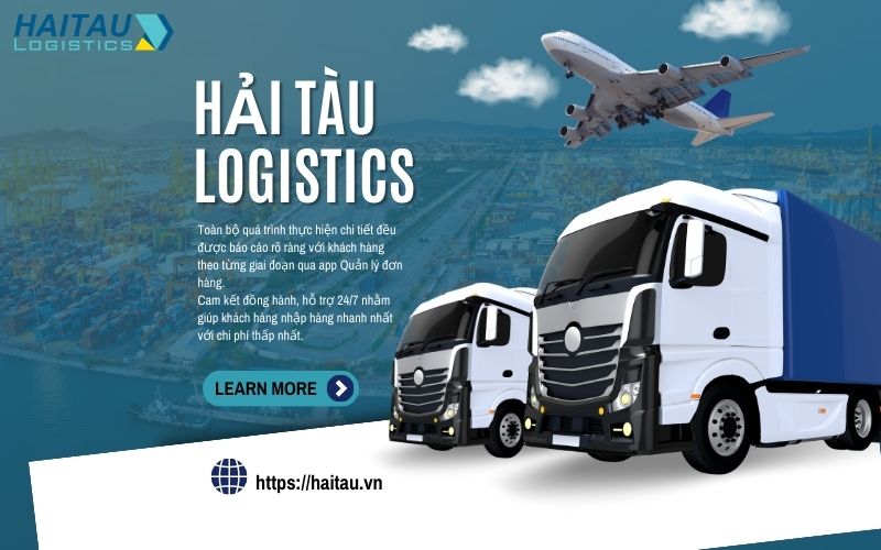 Hải Tàu Logistics - Địa điểm đáng tin cậy mua hàng hộ Taobao