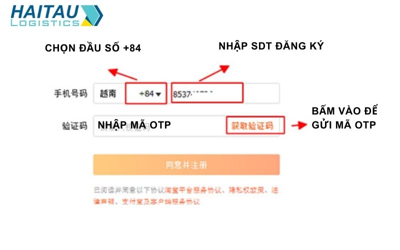 Hướng dẫn cách đăng ký tạo tài khoản trên Taobao trước khi mua hàng 