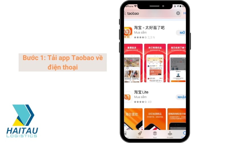  tìm kiếm bằng hình ảnh trên Taobao