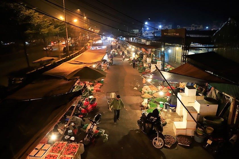 chợ đầu mối ở hà nội