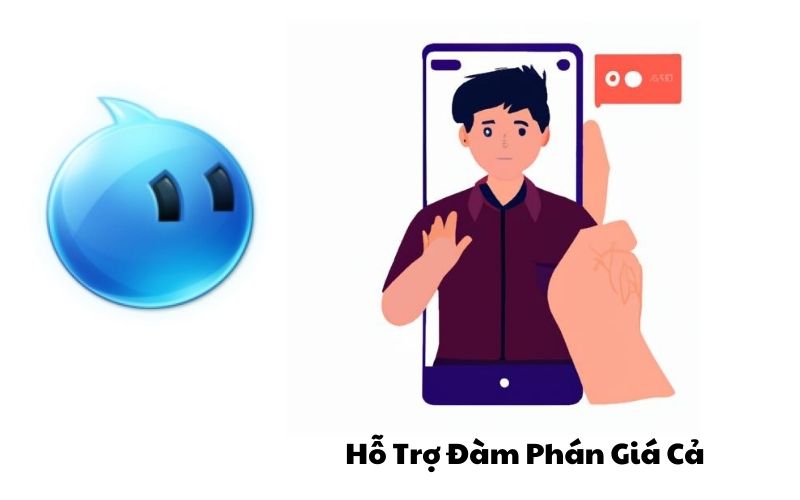 Aliwangwang là một ứng dụng hỗ trợ đàm phán giá cả